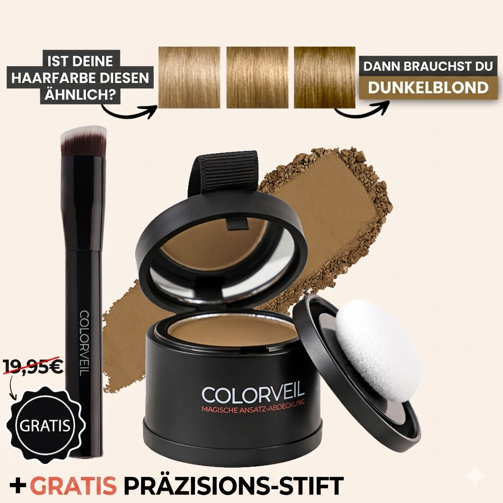 ColorVeil™ Sofortiges Ansatz Kaschierpuder für perfektes Haar