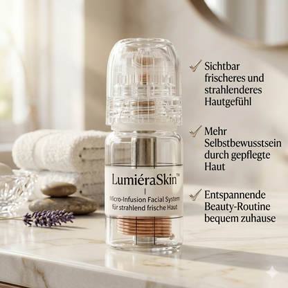 LumiéraSkin Micro Infusion Facial System für strahlend frische Haut