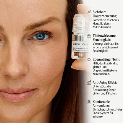 LumiéraSkin Micro Infusion Facial System für strahlend frische Haut