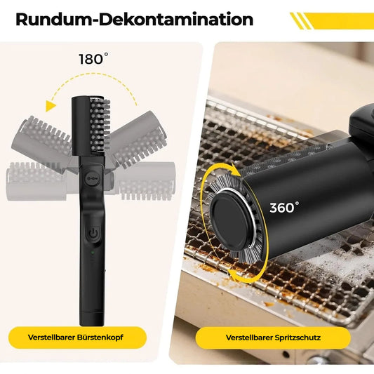 GrillVibe™ Elektrische Grillbürste mit 3 Geschwindigkeitsstufen